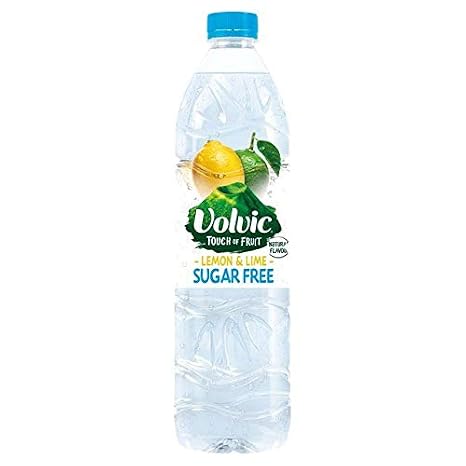 Volvic Sugar Free Touch of Fruit Lemon & Lime - 1.5L (52.79 fl oz)