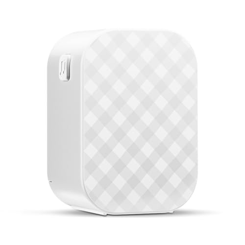 ZUMIMALL Wireless Doorbell Chime, Portable Chime for Doorbell Camera P8P8W, Battery Powered, White