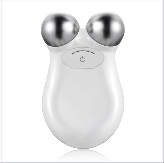 Facial Massager for Facial Massager Facelift Microcurrent Roller Massager Facial Microcurrent Device Facelift Machine,White