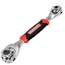 Spanners, Wrench, 8 in 1 Tiger Wrench 360 Degree Rotating Plumbing Tools, Universal Socket Wrenches 8-21mm for Furniture Car Repair (With Magnetic)