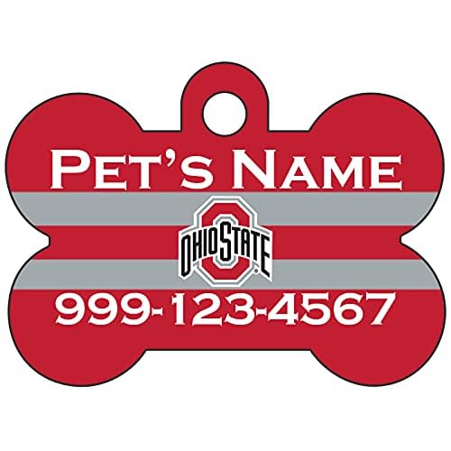 Ohio State Buckeyes Pet Id Dog Tag | Officially Licensed | Personalized for Your Pet