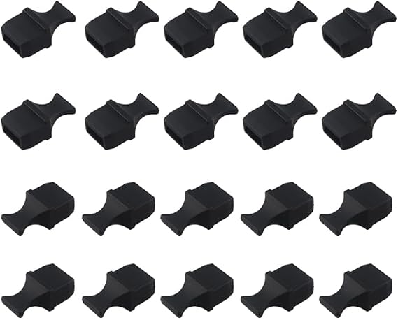 20PCS SFP Silicone Anti Dust Cover Caps Open SFP Port Cage Durable Optical Module Protector Plug Stopper for SFP Slot on Network Switch Router Network Interface Card
