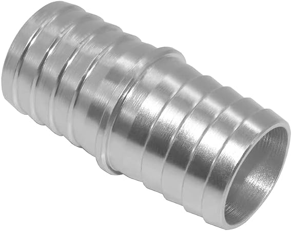 1" Aluminum Hose Barb Splice Coupler Repair Fitting (1 Pcs)
