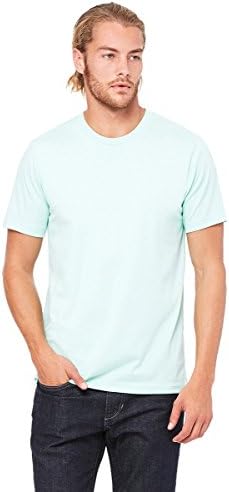 Bella Canvas Unisex Jersey Short-Sleeve Crewneck T-Shirt, Small, Mint