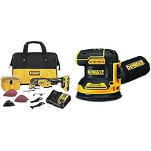 DEWALT 20V MAX XR Multi-Tool Kit, Oscillating Tool, and Orbital Sander