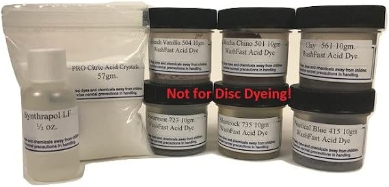 WashFast Argyle Acid Dye Sampler