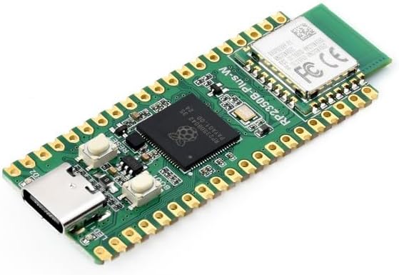 RP2350B-Plus-W Development Board, Raspbery Pi RP2350B Dual-core & Dual-Architecture Microcontroller, Supports Wi-Fi and BLE, 520KB SRAM and 16MB Flash Memory