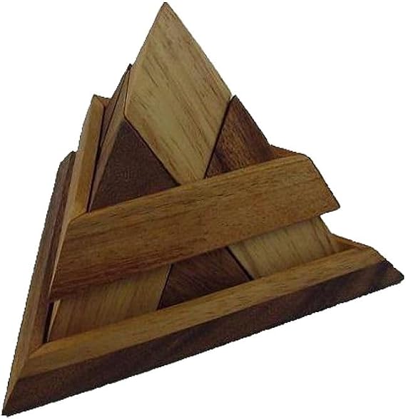 Luxor Pyramid Wooden Puzzle Brain Teaser