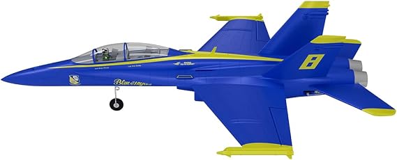 F-18 Hornet Twin 40mm EDF RC Airplane PNP (Transmitter, Receiver or Battery not Included) (Blue)