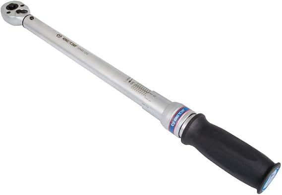 KING TONY 34262-3DG Heavy Duty Adjustable Torque Wrench (Newton Meter), 0.5 Nm, 342623DG, Silver