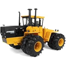 Case IH 1/16 Steiger CA325 Industrial Yellow Tractor 4WD with Duals Prestige Collection