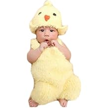 Unisex Newborn Baby Girl Boy Outfits Crochet Cute Chick Clothes Photography Props Hat Pants