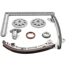 MPLUS 9-4200SA Timing Chain Kit Compatible with 1998 1999 Chevrolet Prizm 1.8L & 1998 1999 for Toyota Corolla 1.8L, Engine Code 1ZZFE, with 28mm tensioner