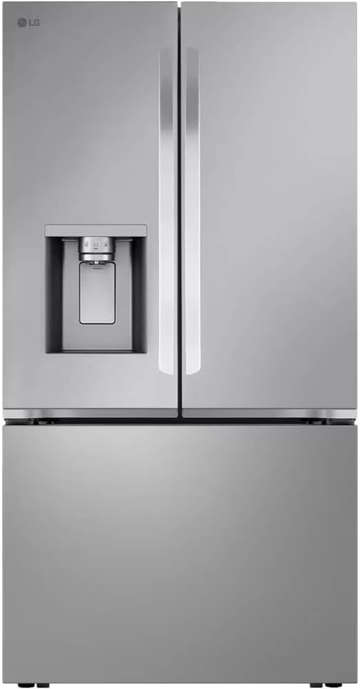 LG LRRXC2606S 26 Cu. Ft. Stainless Counter-Depth French Door Smart Refrigerator