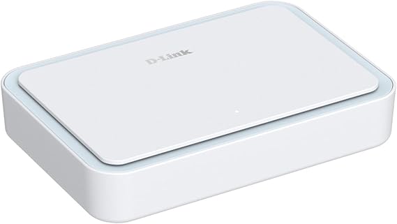 D-Link AX3000 Wi-Fi 6 Portable VPN Travel Router (DBR-330), Multi-WAN, Business Security, VPN, SPI Firewall, File Sharing, Compact WiFi Hotspot for Public WiFi Sharing, Remote Work, RV