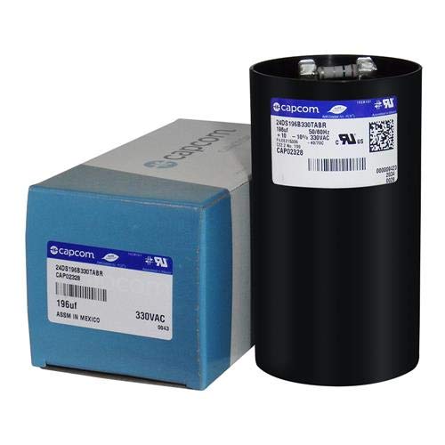 CPT02328  CPT-2328,  OEM Start Capacitor - 196 uF MFD 330 VAC