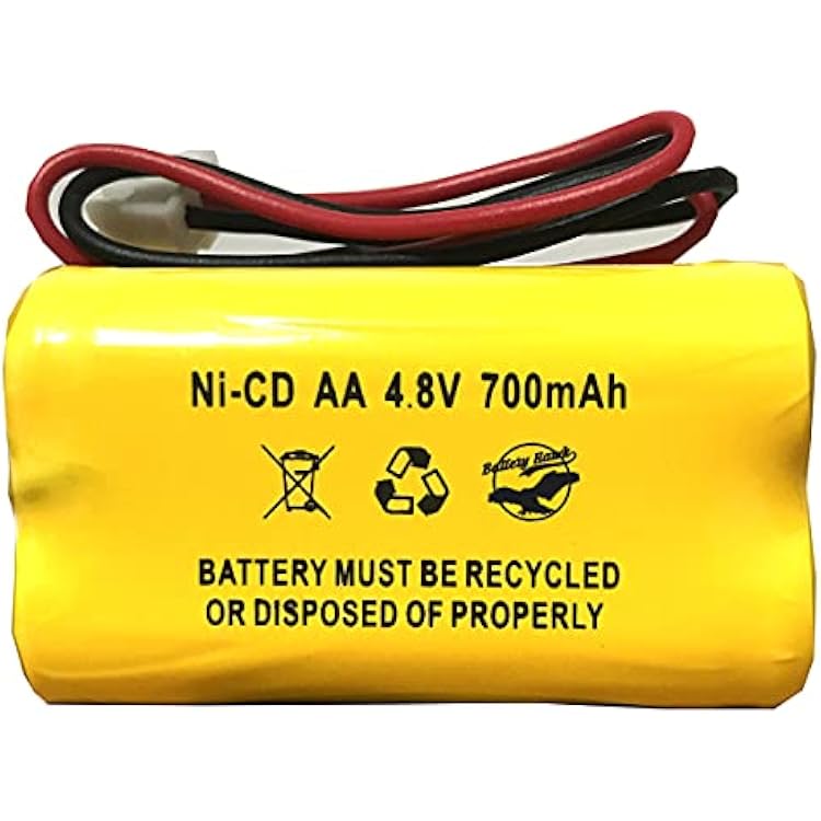 Lite BL93NC484 BL93NC485 BAA-48R DAA700MAH Emergi-Lite BL93NC487 4.8V4-TD-800AA-HP 4.8V 700MAH NiCad Battery Replacement Exit Sign Emergency Light NiCd 4.8v 500mah 800mah 1100MAH