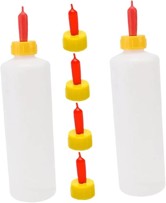 Pack Pet Feeding Bottle Goat Milk Feeder for Piglets Farm Animal Milk Feeder Goats Cows Lambs