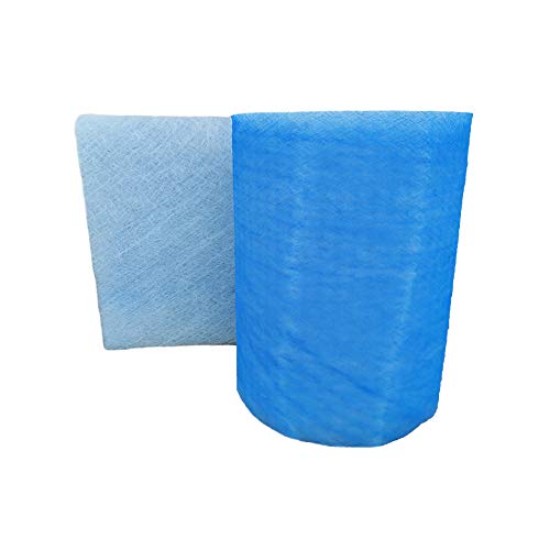 Hiton Paint Booth Exhaust Filter Roll, 48x 100 ft, Spray Booth Filter, Fiberglass Paint Arrestor18 Gram