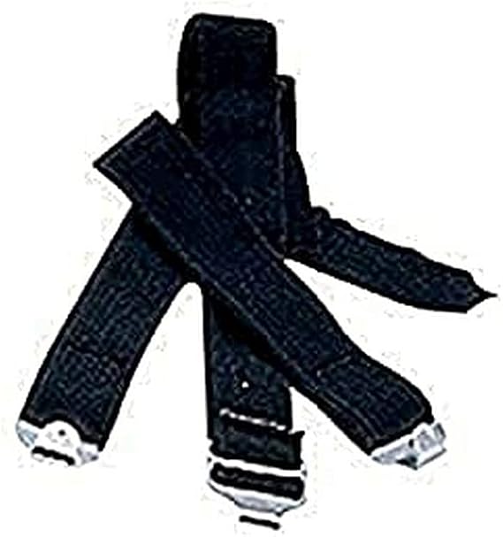MacGregor Leg Guard Replacement Straps , Black