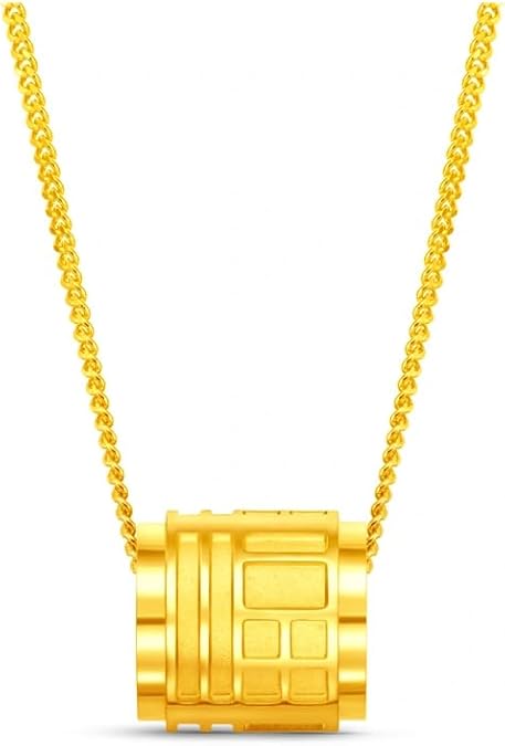CHOW TAI FOOK 24K Gold ROGUE Collection Turning Blessing Necklace