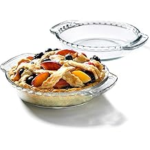 Anchor Hocking Mini Pie Plate Oven Basics, Glass, 6-Inch, Clear