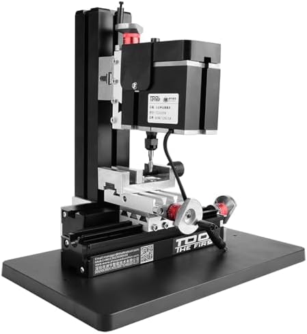 YWBL-WH 60W Mini Milling Machine, 12000RPM DIY Soft Metal Processing