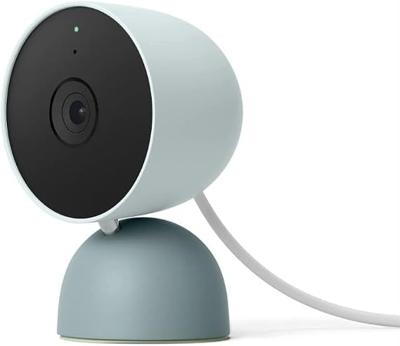 Google Indoor Nest Security Cam 1080p (Wired) - 2nd Generation - Non-Retail Packaging - Fog