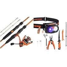KastKing Lethal Blaze Twin-tip Spinning Combo-6'8" Medium-2000 Reel & Fishing Tool Set
