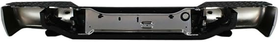 1pc Rear Chrome Steel Bumper Cover Assembly 15886441 20815916
