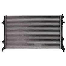 RAREELECTRICAL New Radiator Is Compatible With Volkswagen Audi Passat 2012 2013 2014 2015 2016 2017 2018 By Part Number Vw3010162 13422 762405-91273-8 P13422 5C0 121 251 F