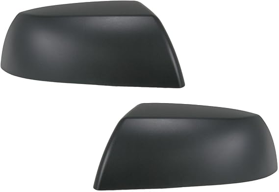 2 Piece Driver and Passenger Side Set Mirror Cap Set Textured Compatible with 2008-2013 Toyota Sequoia 2007-2013 Tundra