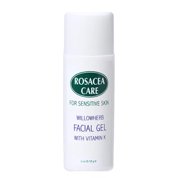 Facial Gel Deep Hydration, effective for rosacea, reducing redness, moisturizing, healing, non-oily (2 Oz)