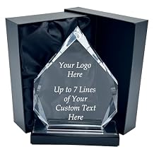 Honor Success in Style with one of Our Various Premium 7.25" Acrylic Trophy Awards Each Featuring a Distinct Sentiment Perfect for Honoring Those who Truly Stand Out