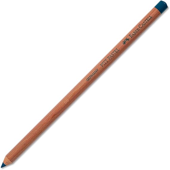 Faber-Castell Pitt Single Pastel Pencil, Helio Turquoise 155, Art, Drawing, Colouring, Artist Supplies
