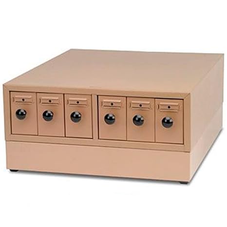 Boekel 141001 Modular Slide Storage Cabinet Base with Rubber Feet, 15-3/4" W x 18-3/4" D x 2-3/4" H,Base Only, Slide Drawers Not Included
