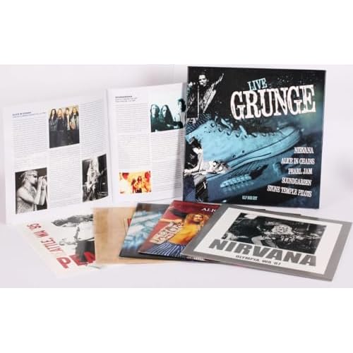 Live Grunge Ultimate Collection Featuring Nirvana, Alice in Chains, Pearl Jam, STP, Soundgarden Live Perfomances Hand Numbered by Various Set