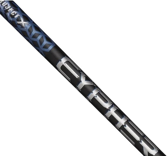 PROJECTX New Cypher Blue Driver Shaft Grip/Adapter Installed Senior, Regular, Stiff