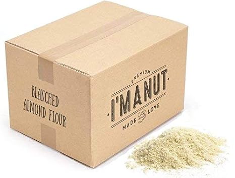 Blanched Almond Flour 25 lbs Great for Paleo and Keto Diet, Grain and Gluten Free, Certified Kosher Im A Nut