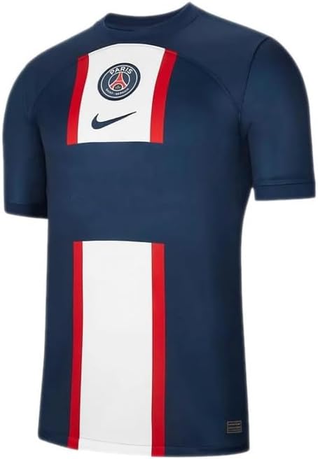 PSG Paris St. Germain 2022-2023 Men's Home Soccer Jersey (as1, Alpha, s, Regular, Regular, Small)