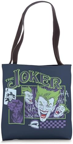 DC Comics Batman The Joker Laughing Vintage Showcase Tote Bag