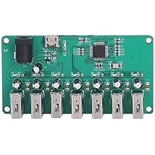 Eujgoov USB2.0 Hub Module 7-Port PCB Board with Device Indicator for Linux Android DC 5V