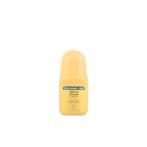 Heno de Pravia Original Roll On Deodorant, 50 ml