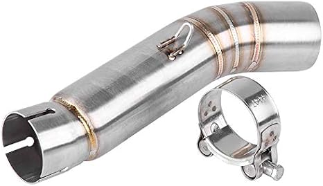 Motorcycle Exhaust Middle Pipe Muffler Mid-Pipe Adapter Link Connector for CBR500R CB500X CBR400R CB400X+slip on exhaust+cb500x link pipe+cat pipe slip on exhaust 125