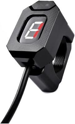 Motorcycle Display Shift Lever Sensor Moto Gear Indicator For CB250F CB300R CB300F CB400SF CB400X CB 400SF 250 300 400 F X SF Motorcycle 1-6 Level Digital Meter