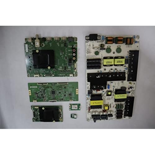 Lutema Television Repair Kit for Hisense 75R6E1 with TV Main Board  Power Supply  TCon  Cables
