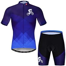 Cycling Jerseys Men,Mountain Bike Jersey Summer Short Sleeve Breathable Bicycle Tops Riding Bike Shirts Quick Dry
