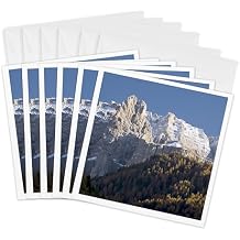 3dRose Greeting Cards - Italy, Trentino-Alto Adige, Sella mountains - EU16 SPI0303 - Sergio Pitamitz - 6 Pack - Mountains