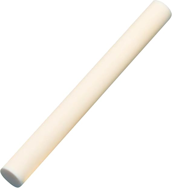 Alumina Ceramic Rod Heat Resistant Industrial Ceramic Rod for Manufacturing Abrasive Tools, Length 10cm (3.93In),Diameter:11mm