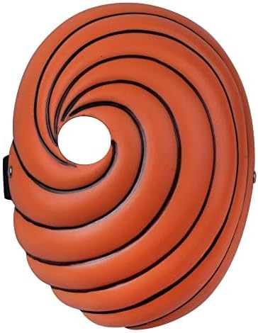 ZKTSRY Tobi Obito Halloween Mask,Uchiha Obito Theme Game Mask for Cosplay Party, Masquerade Party Anime Props